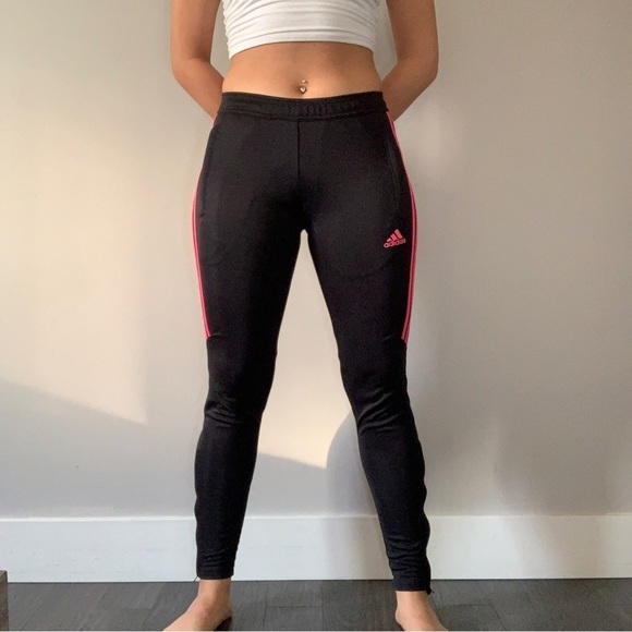 🖤🌸 Adidas! Women’s XS Skinny Leg  Sweat Pants 🌸🖤 - Picture 1 of 10